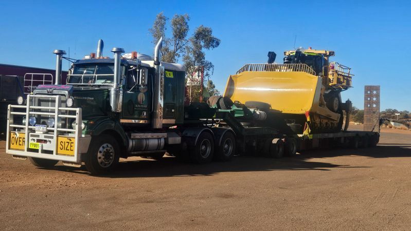 Heavy machinery transport