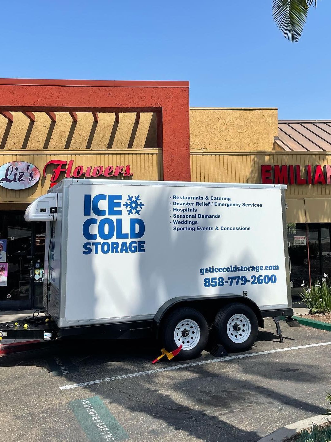 cold storage at restraurant