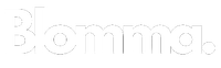 Le mot « Blomma » dans une police épurée et minimaliste.