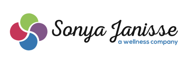 The logo for sonya janisse is a wellness company
