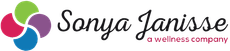 The logo for sonya janisse is a wellness company.