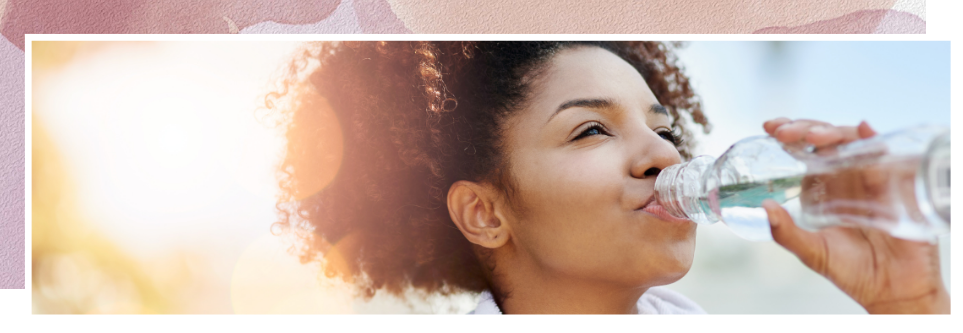 A woman is getting a laser treatment on her face.