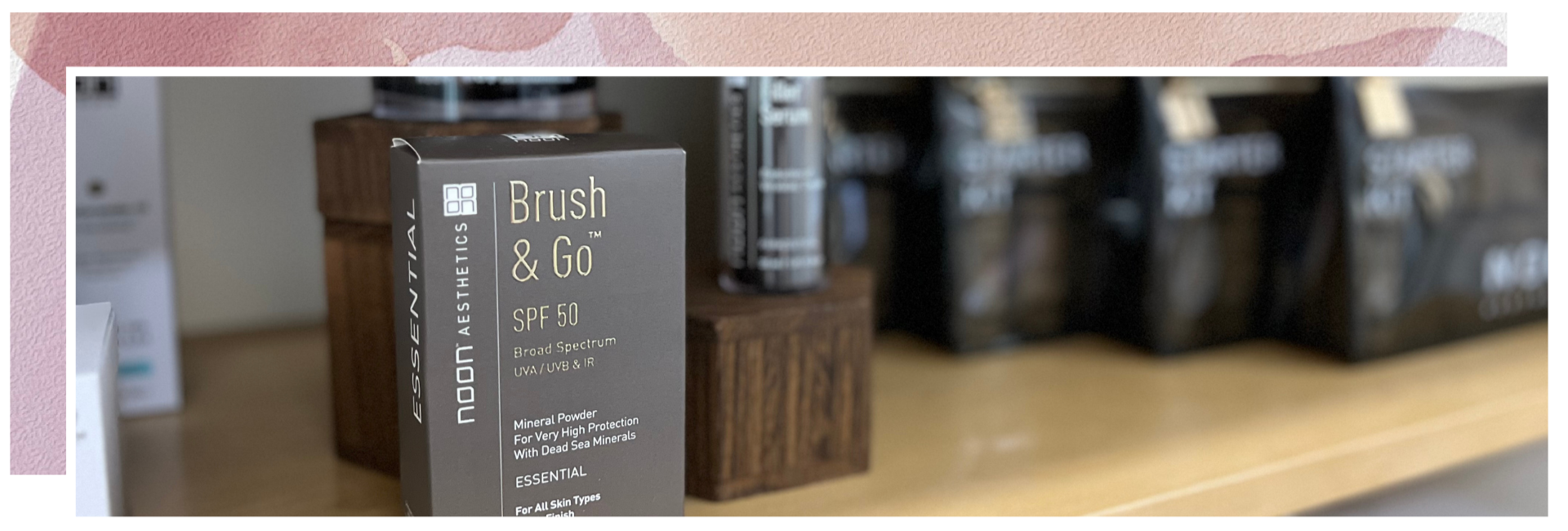 A box with the word brush on it