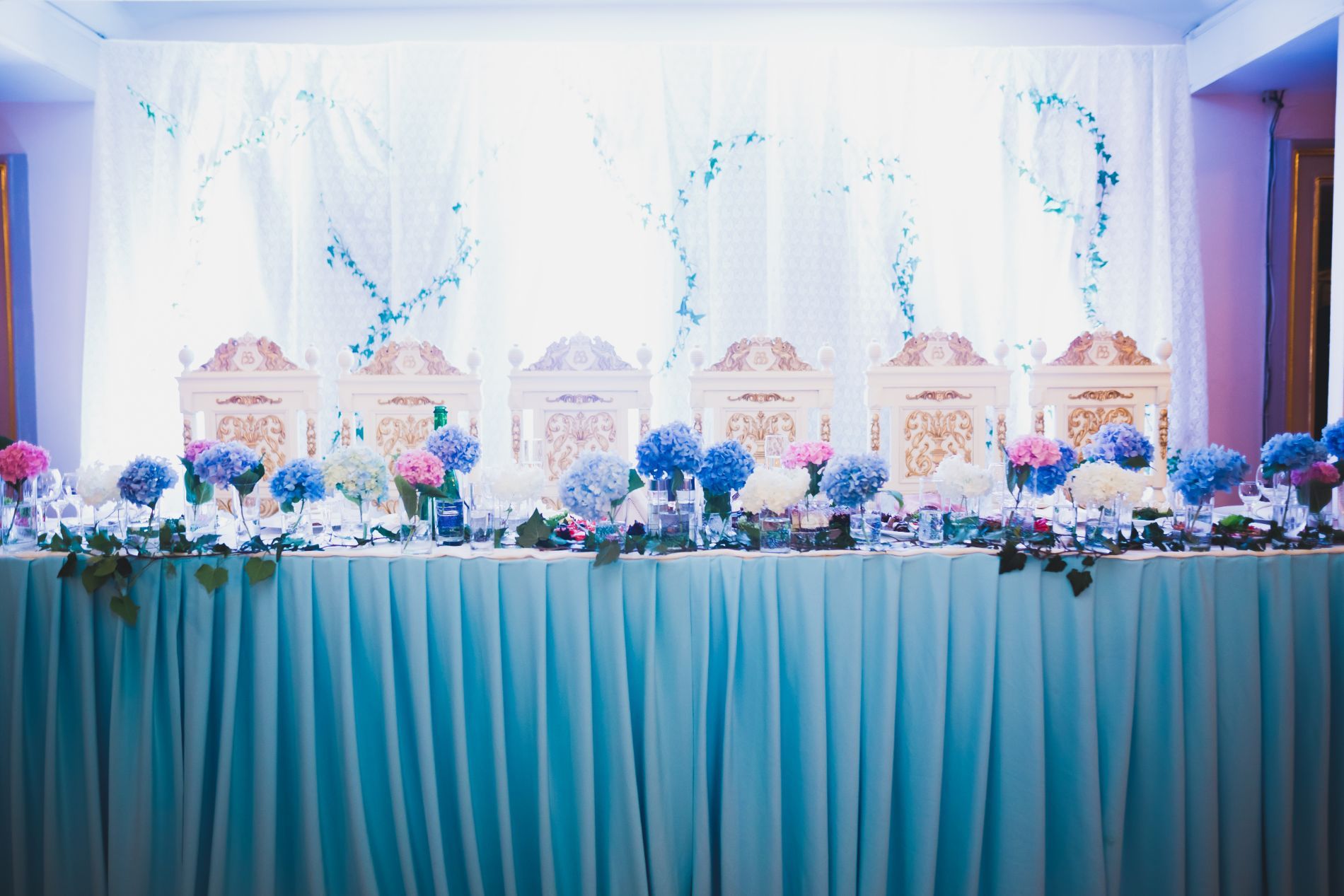 allestimento per il battesimo