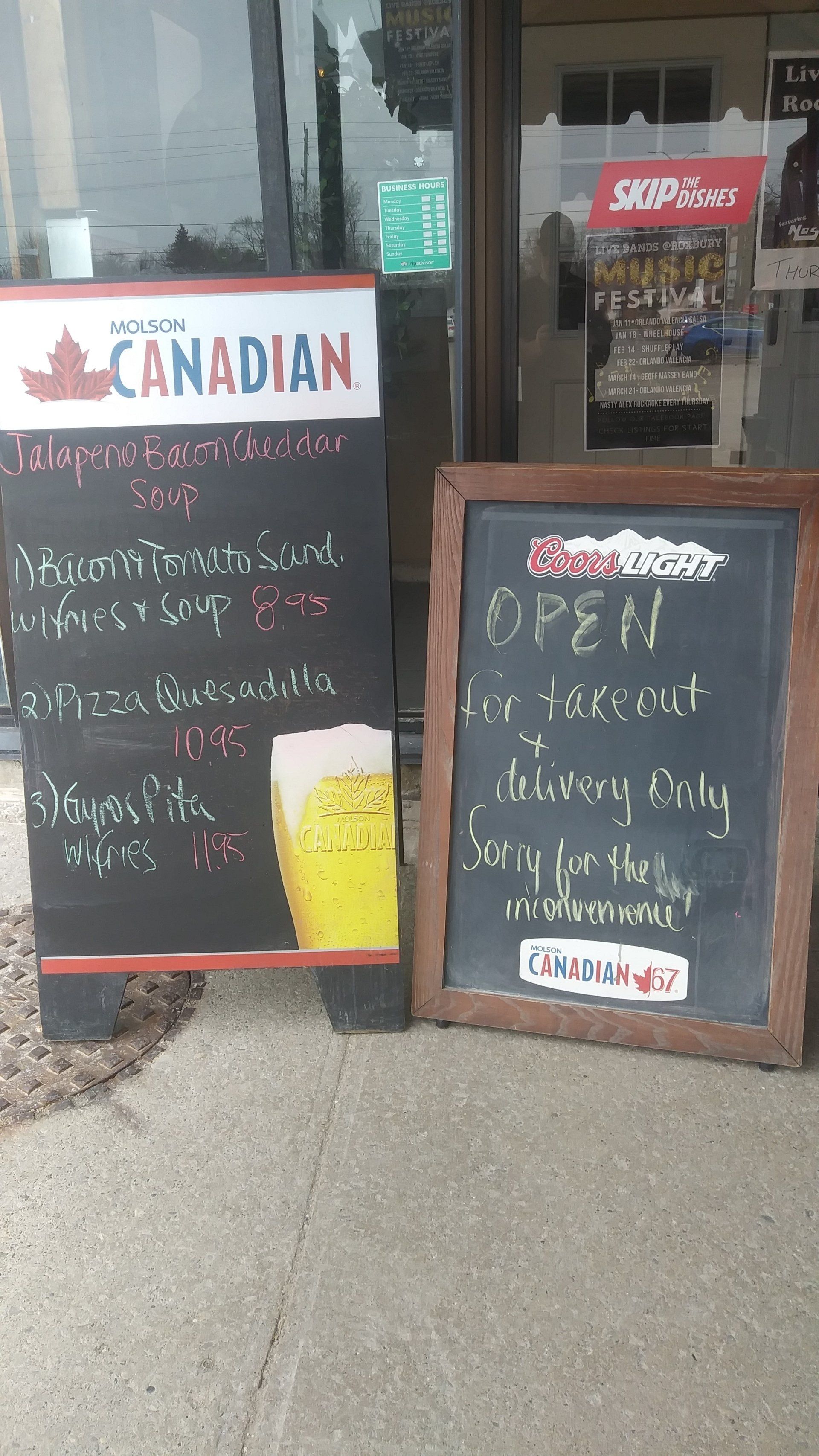 Roxbury Bar & Grill Official site London Ontario