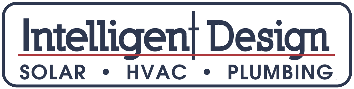 The logo for intelligent design solar hvac and plumbing
