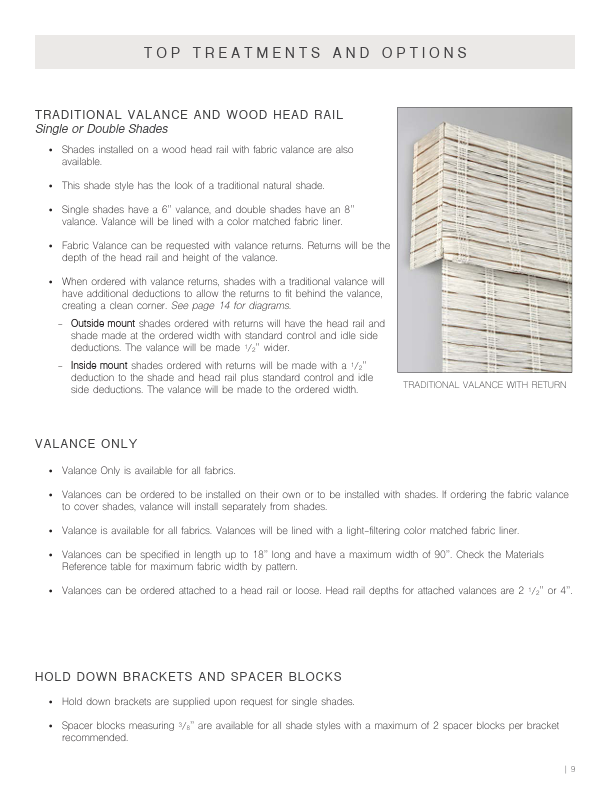 Natural Roller Shades Collection