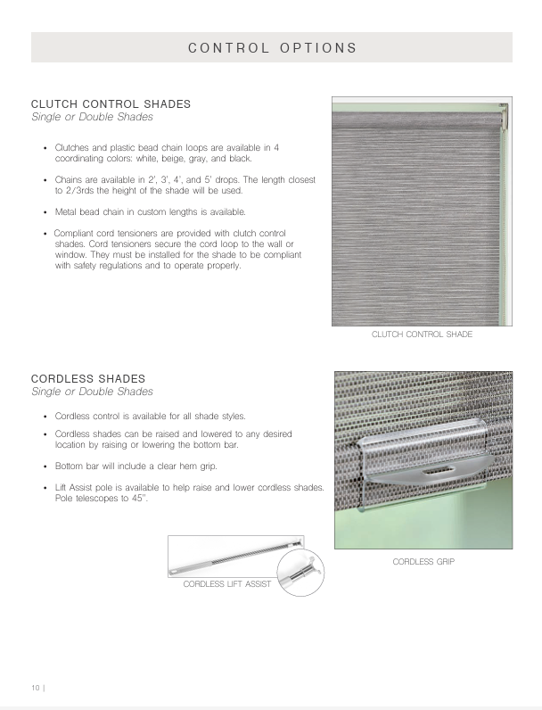 Natural Roller Shades Collection