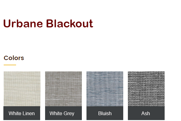 Superior Roller Shades