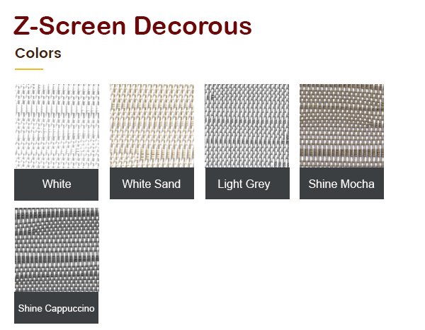 Superior Roller Shades