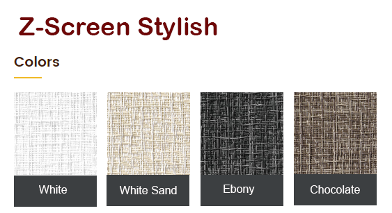 Superior Roller Shades