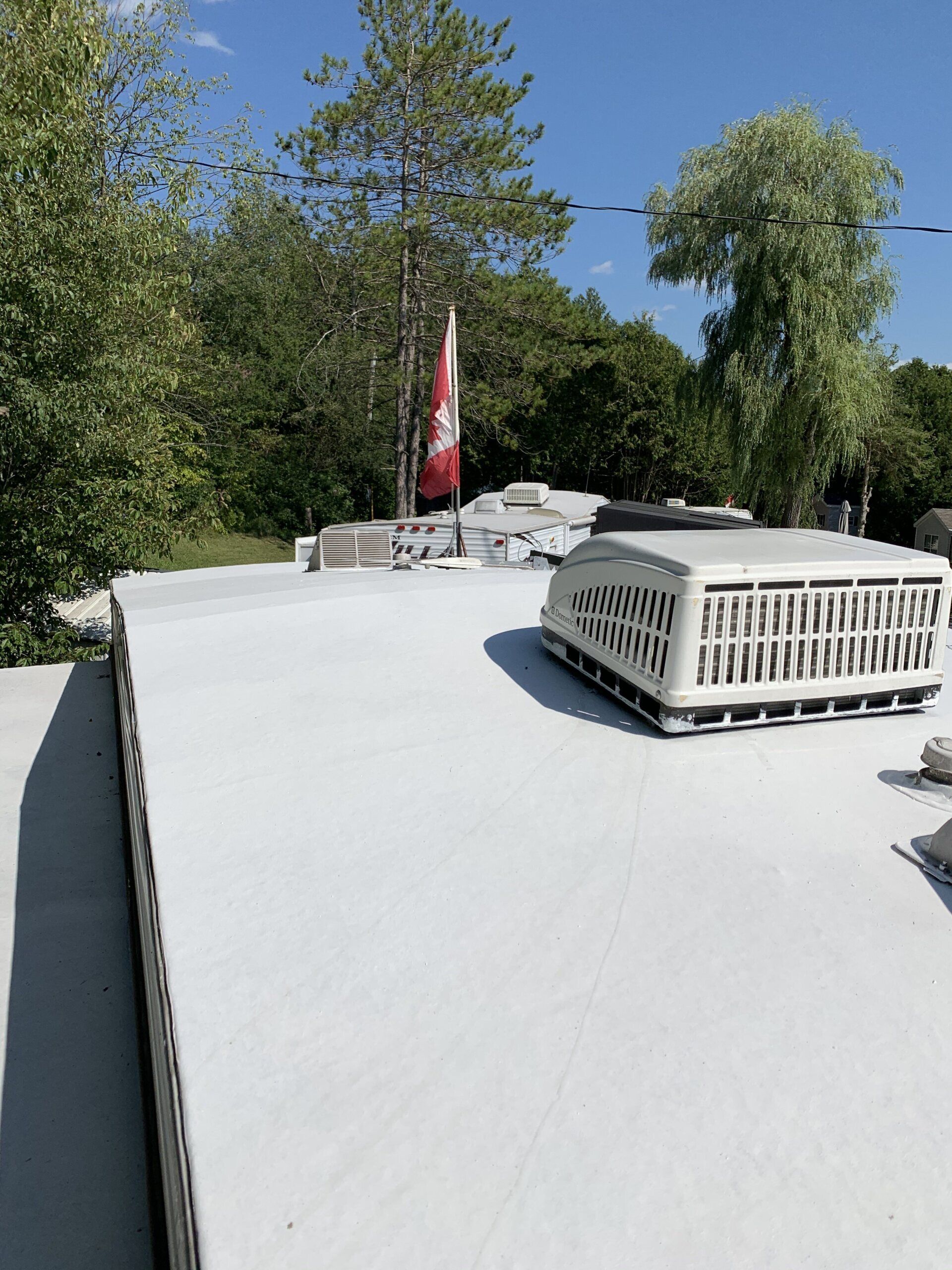 RV Roof seal and coatings