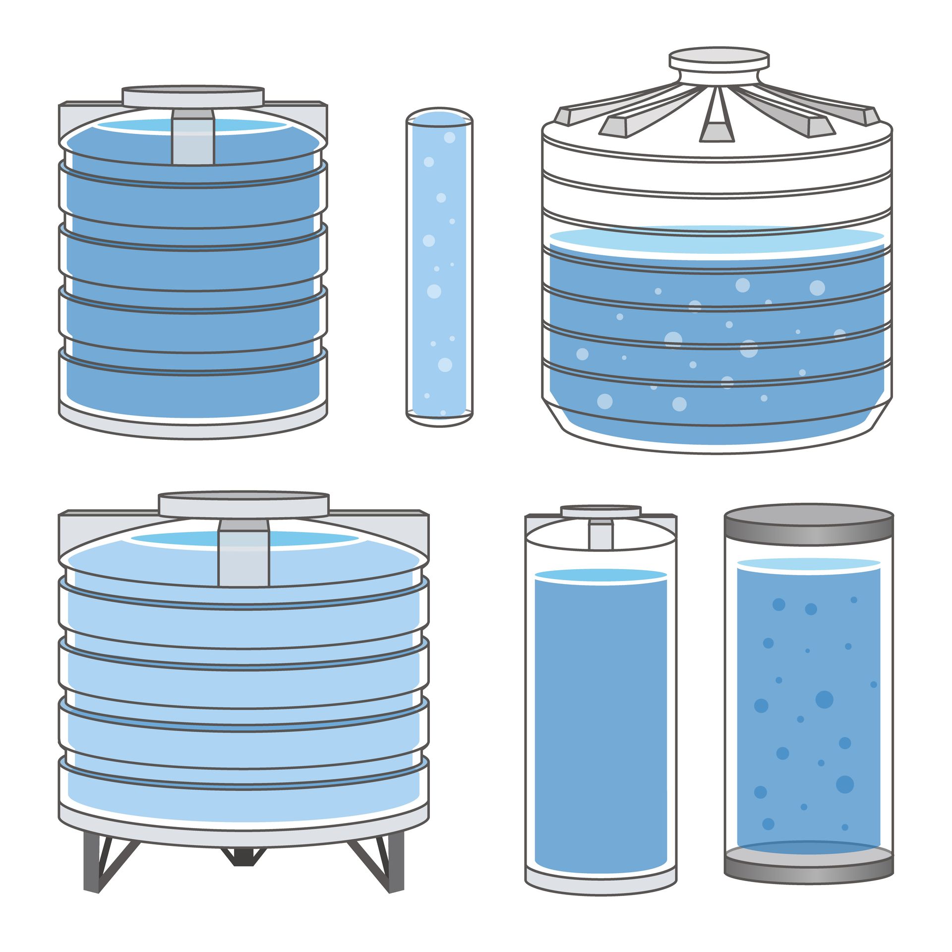 domestic water storage tanks