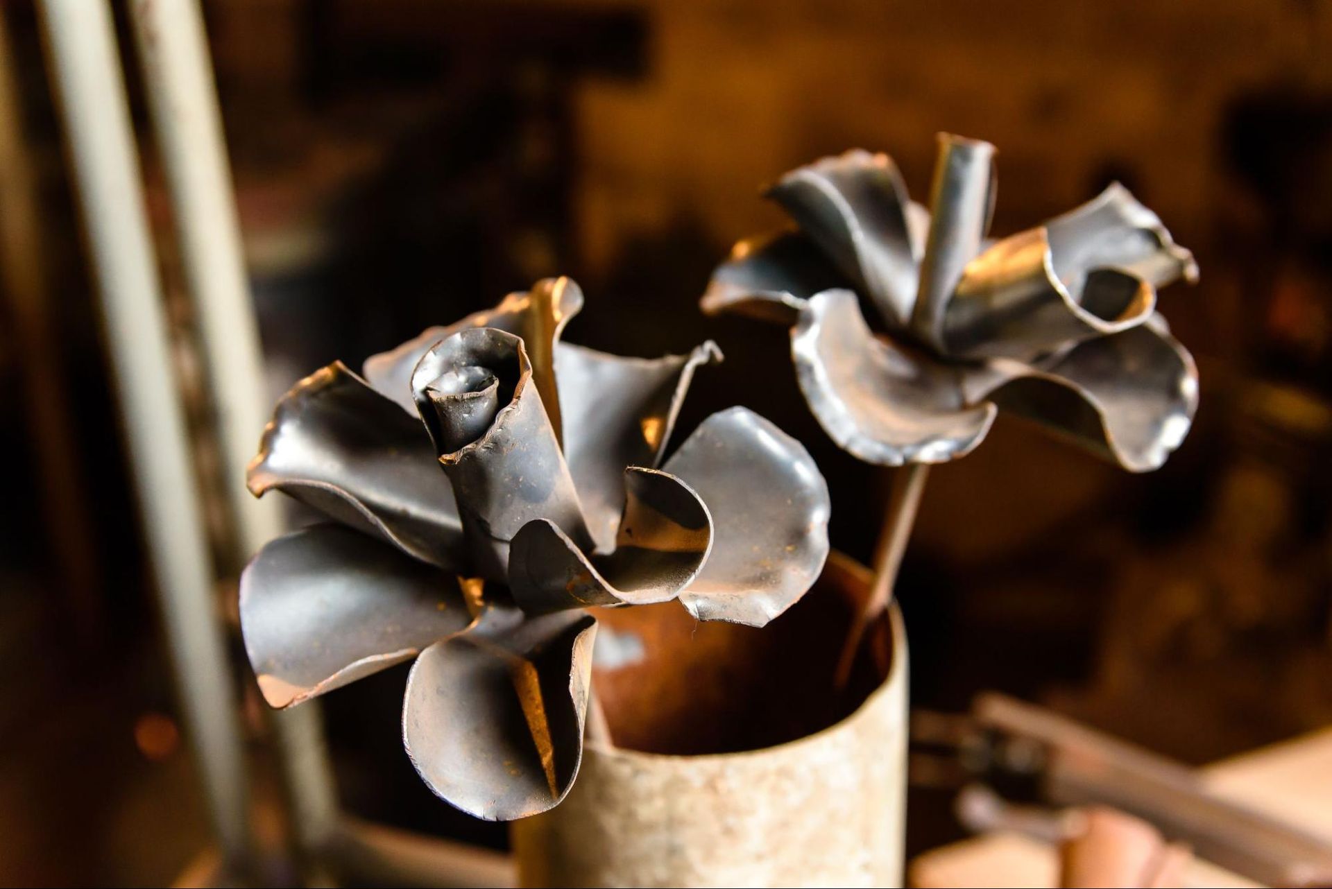 Metal Flowers