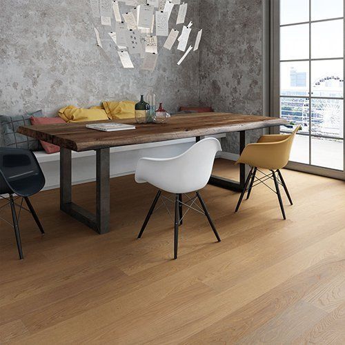 Sala da pranzo con parquet