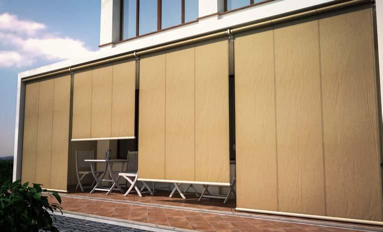 Tende a Caduta Glass senza cassonetto