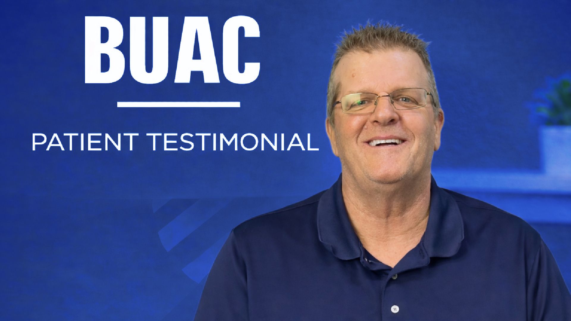 Smiling Dental Patient with glasses on