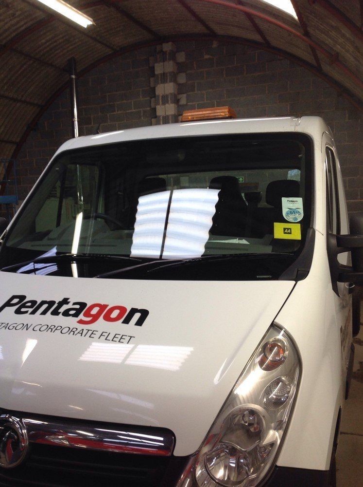 commercial vehicle glass repaired