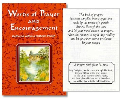 Words of Prayer and Encouragement