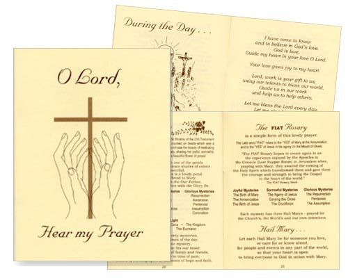 O Lord Hear our Prayer pocket-sized book
