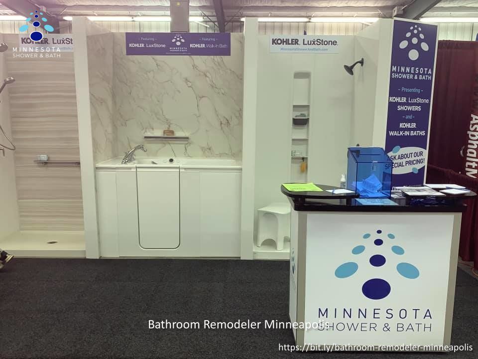 Minnesota Shower and Bath Minnesota's Premier Kohler Luxstone WalkIn