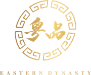 Golden circular logo with stylized Chinese characters and &ldquo;EASTERN DYNASTY&rdquo; text below