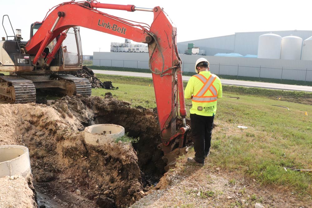 Septic Tank Installation - King's Services