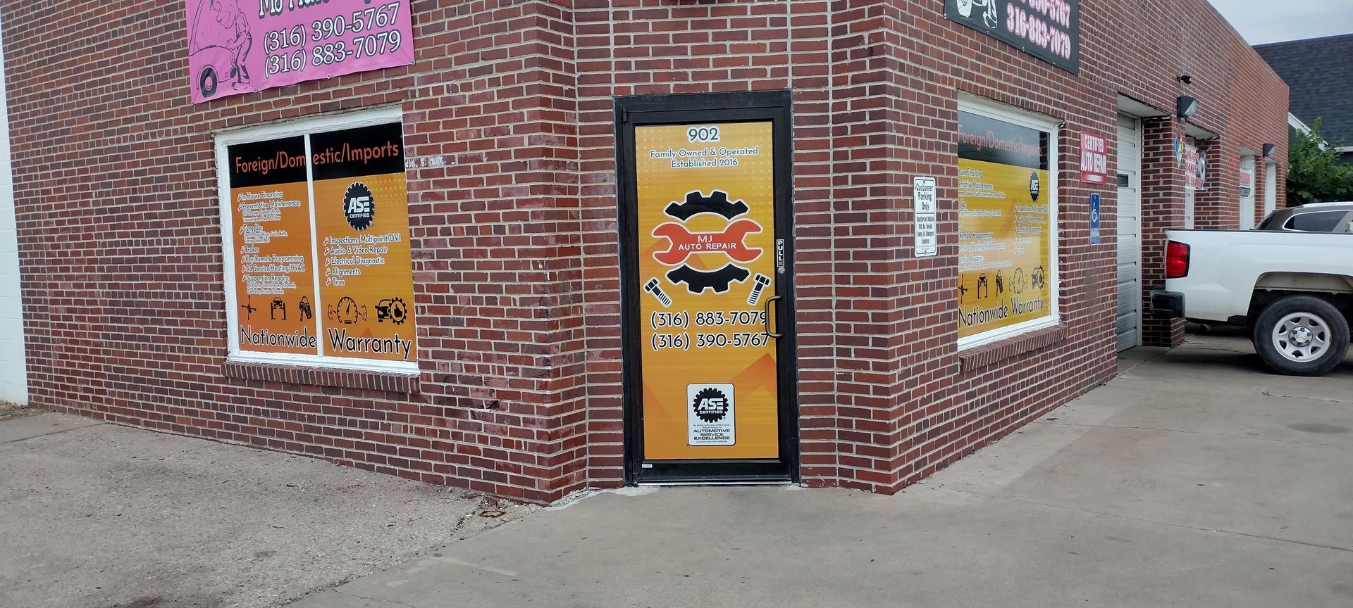 Storefront | MJ Auto Repair