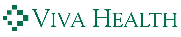 Viva Health logo in green with a medical cross icon