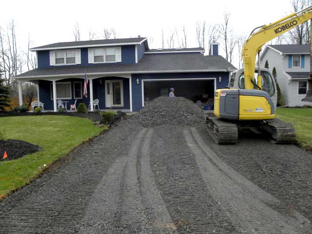 Adding Rock Clean Fill — Syracuse, NY — Dependable Paving Co., Inc.