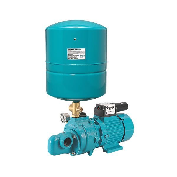 A Blue Water Pump With a Tank Attached to It — The Pump Doctor In Kuluin, QLD