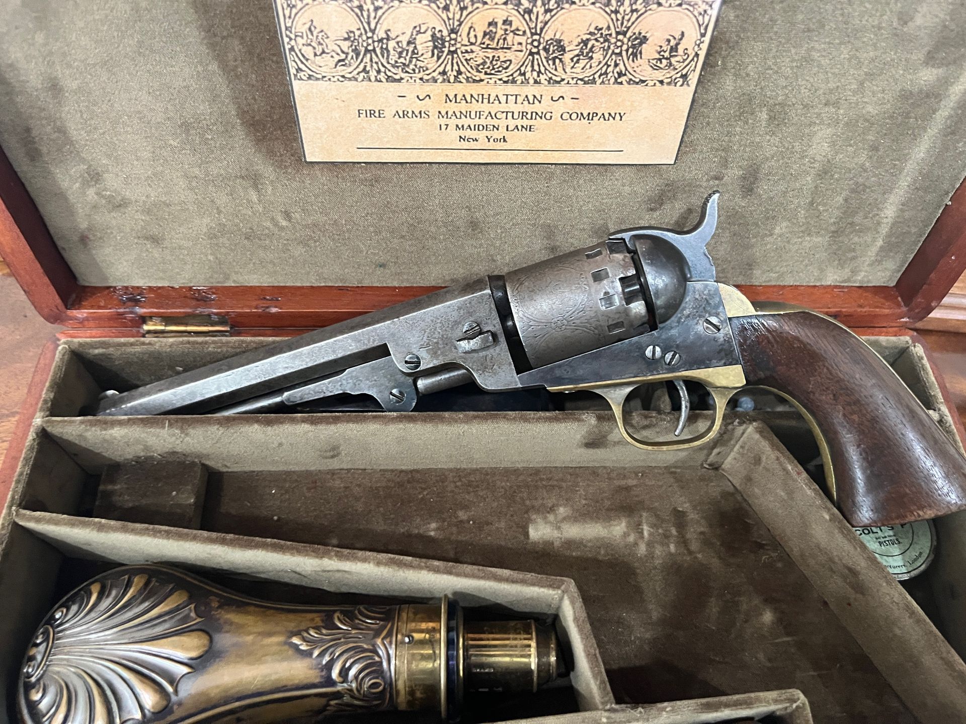 Cased Civil War Manhattan