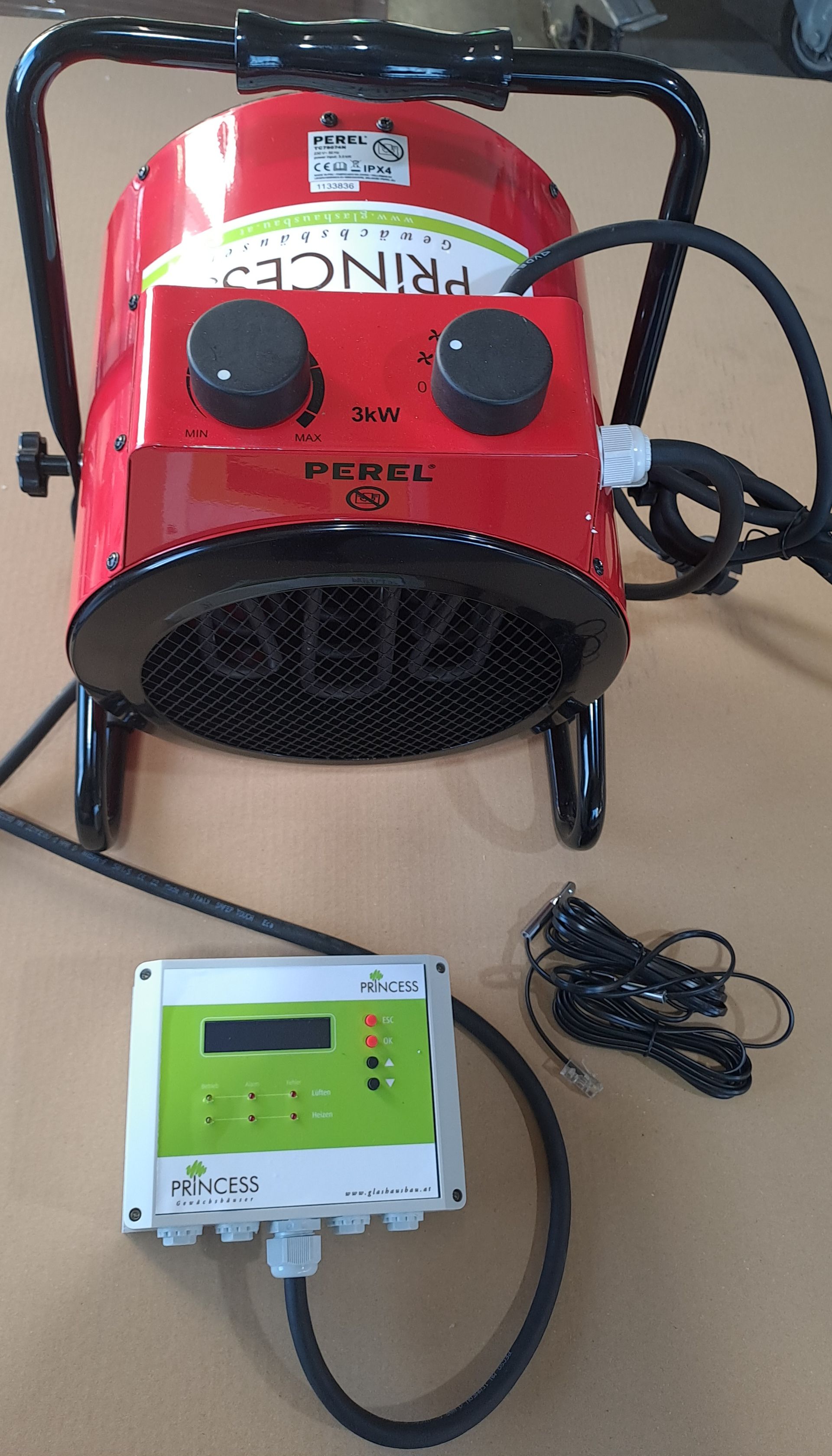 Gewächshausheizung – GreenHeater 3000