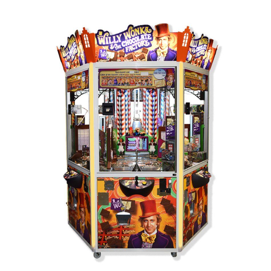 Willie Wonka Coin Pusher From Elaut Amusement