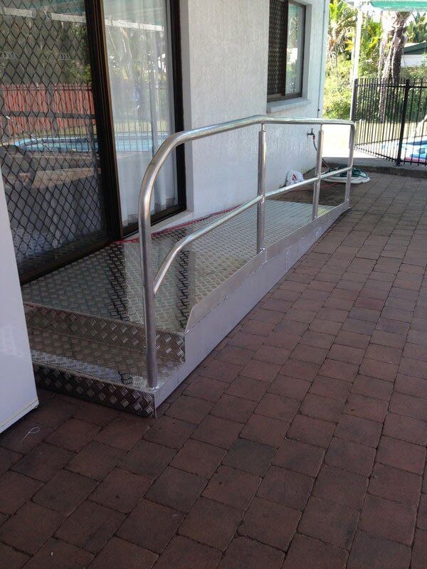 Steel Stair and Railing — Welding and Fabrication Services in Winnellie, NT
