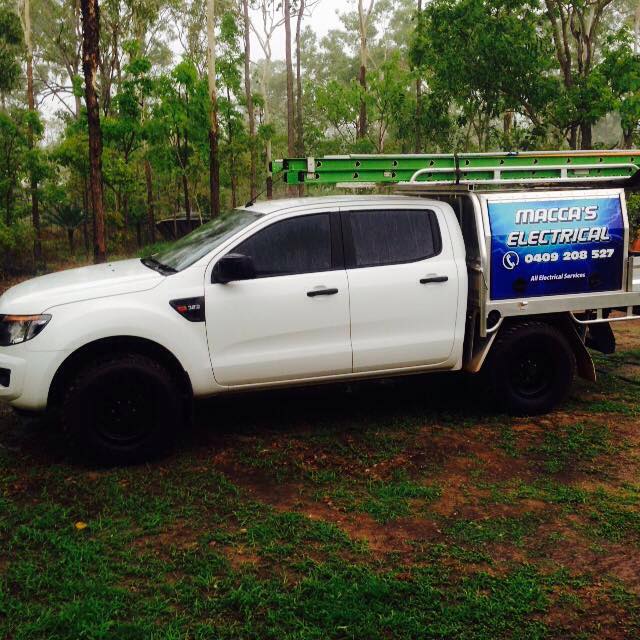 Work Vehicle —  Macca's Electrical in Berrimah, NT