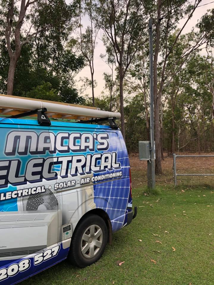 Side View of Truck —  Macca's Electrical in Berrimah, NT