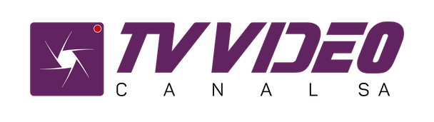 Un logo violet pour la chaîne de télévision vidéo SA