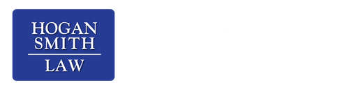 Hogan smith law logo on a white background