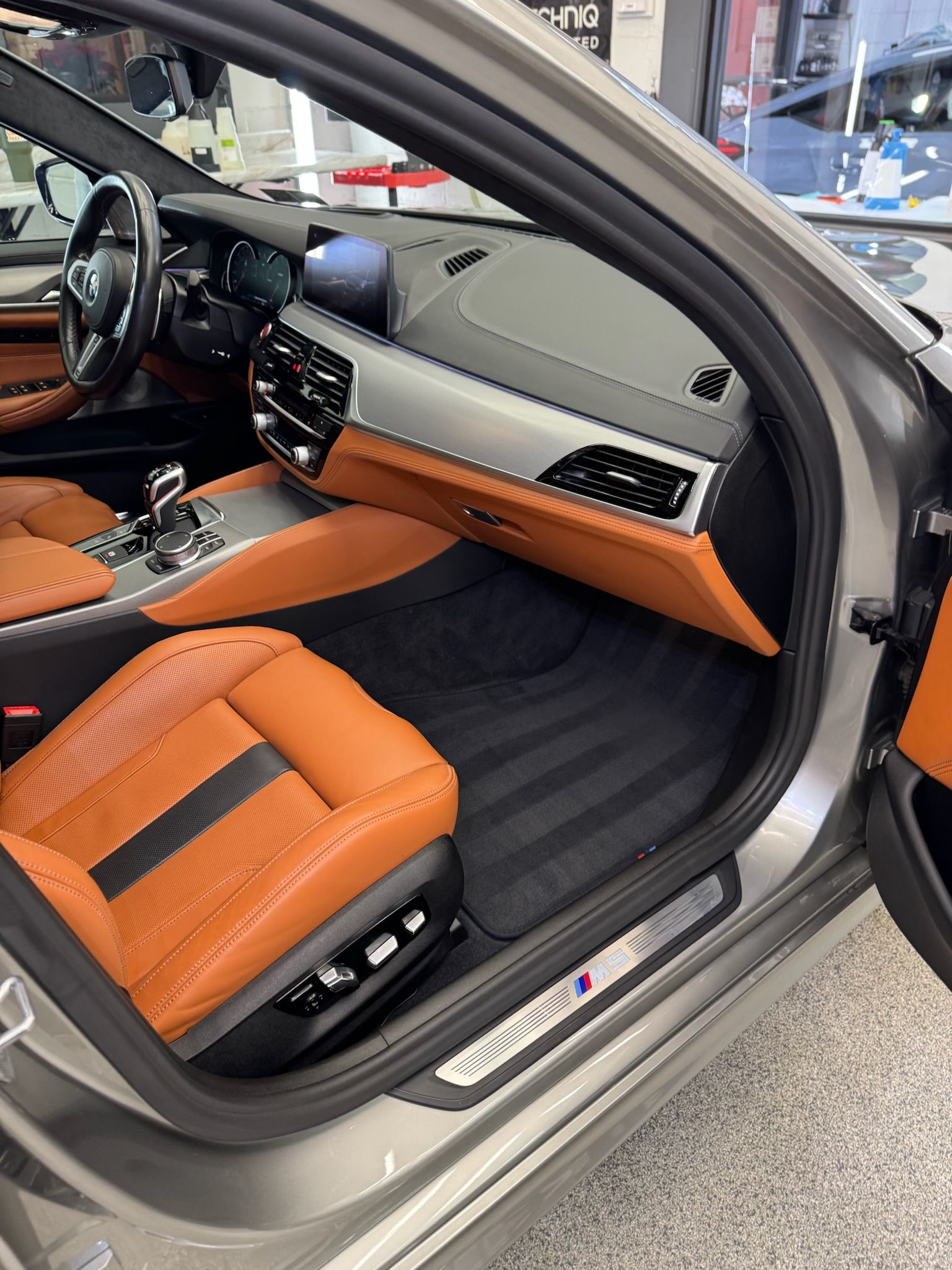 bmw interior camel color leather