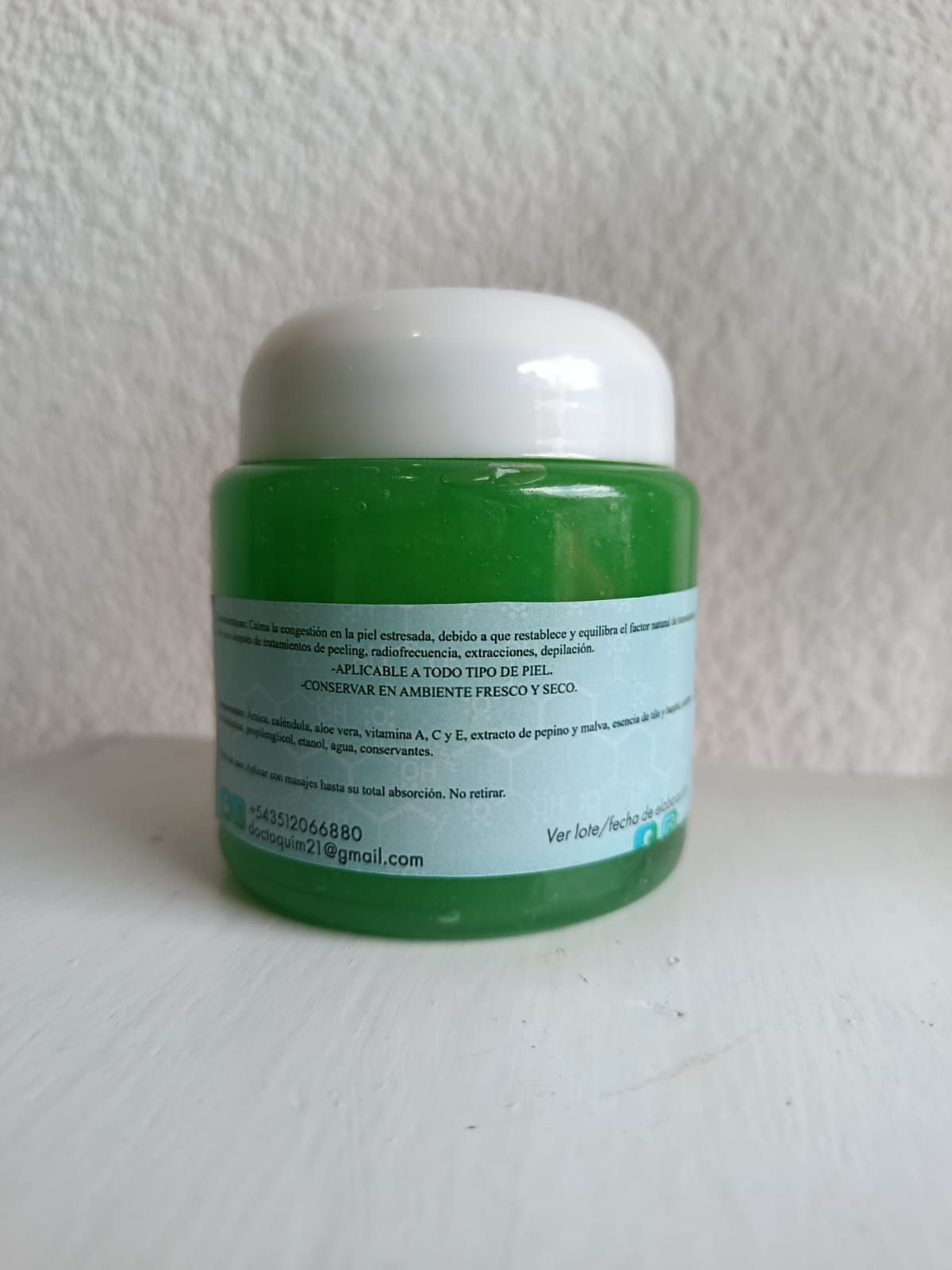 Gel Descongestivo Reparador