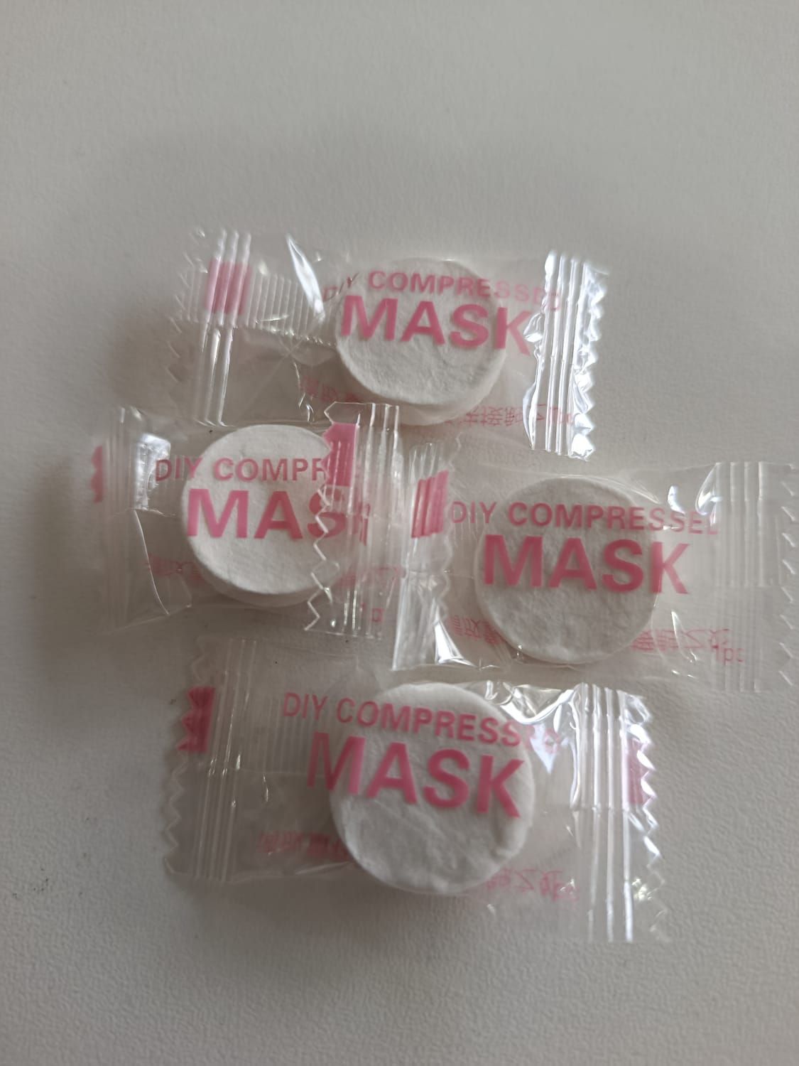 Mascarilla Facial Comprimida