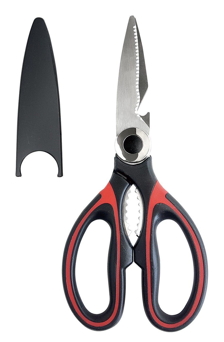 優得耐利多功能剪刀-附刀套