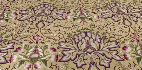 Floral upholstery