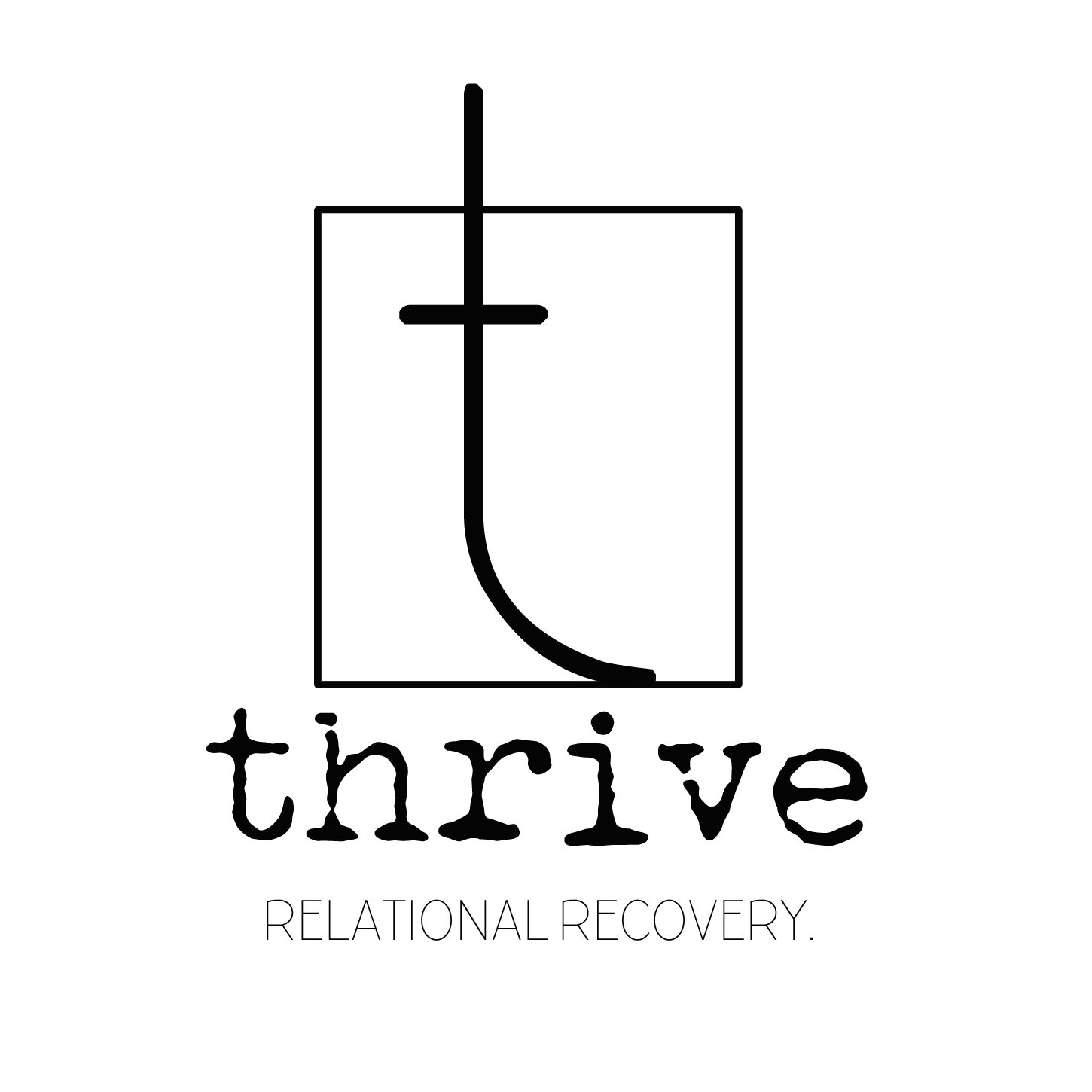 thrive relational recovery - Logo square