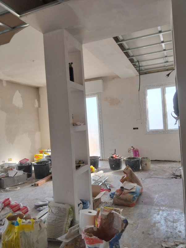 Realizzazione di un progetto in cartongesso a Bologna