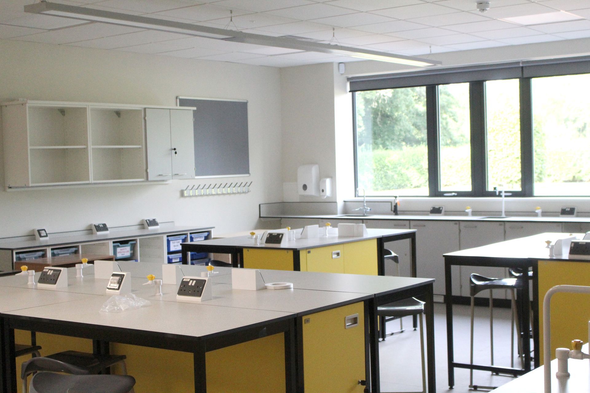Princethorpe College, A classroom with a lot of tables and windows