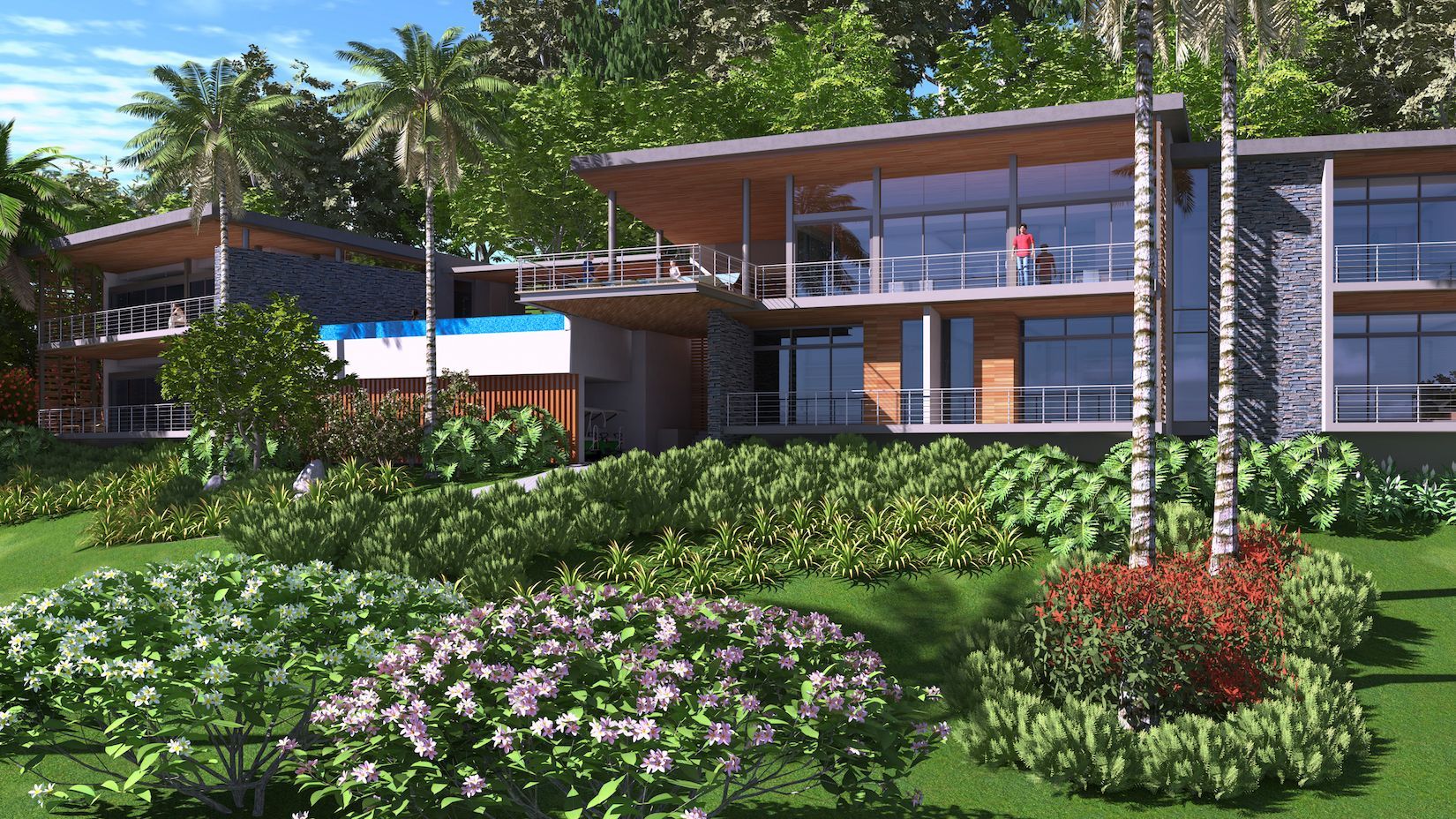 a rendering of sarco's cap limon resort in costa rica