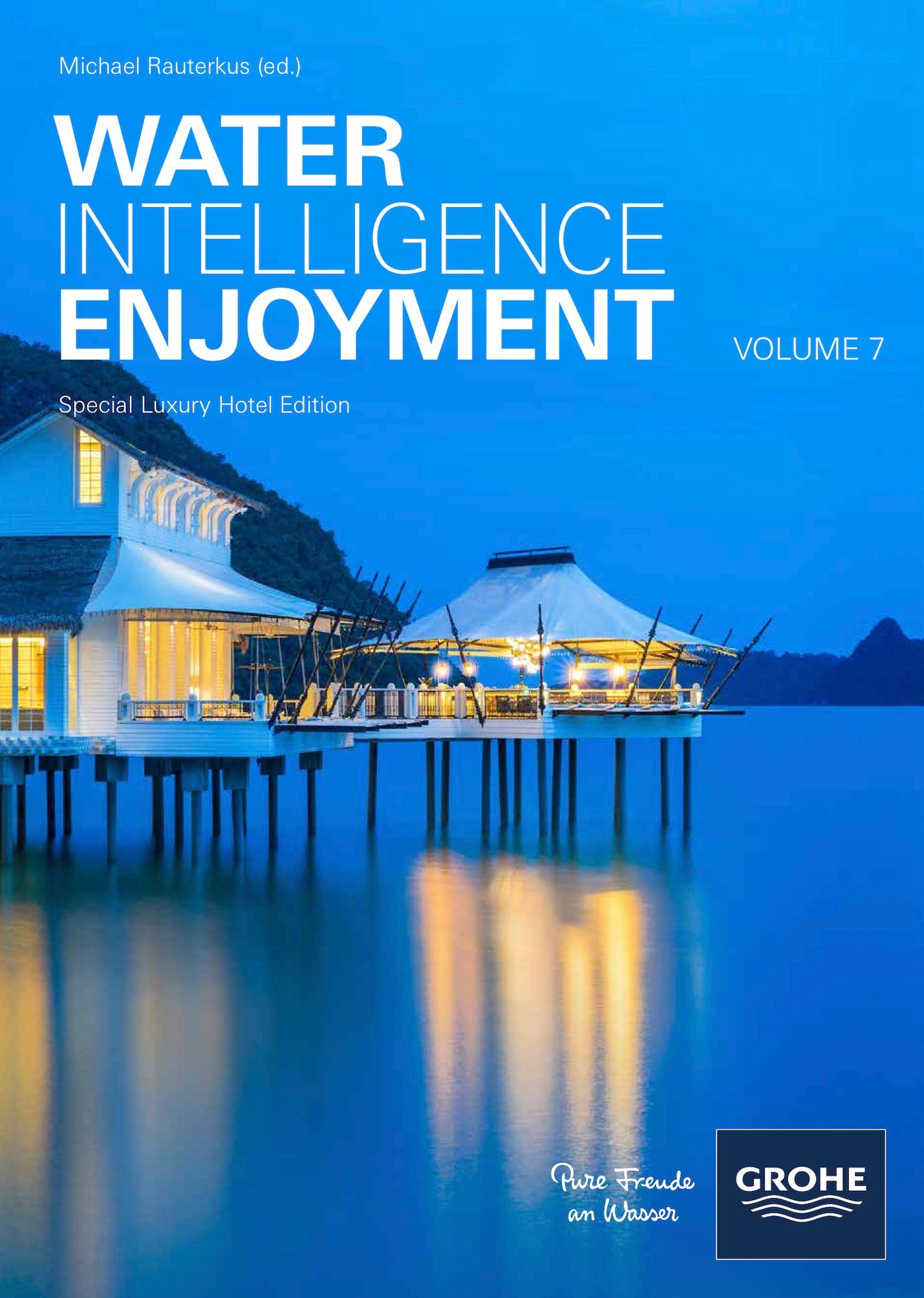 the cover of a book titled water intelligence enjoyment volume 7