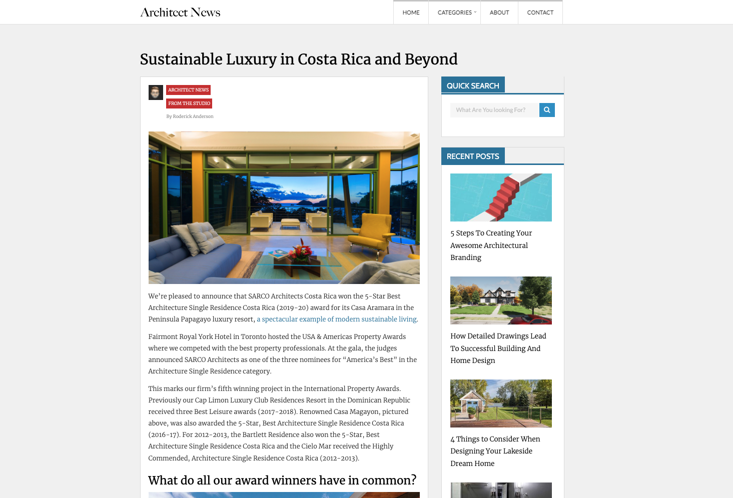 a screenshot of a website showing a living room